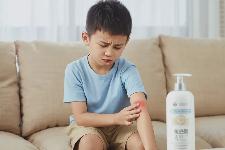 孩子手臂上容易起湿疹能够根治吗(图1)