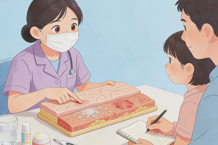 儿童面部长湿疹能不能治愈(图3)