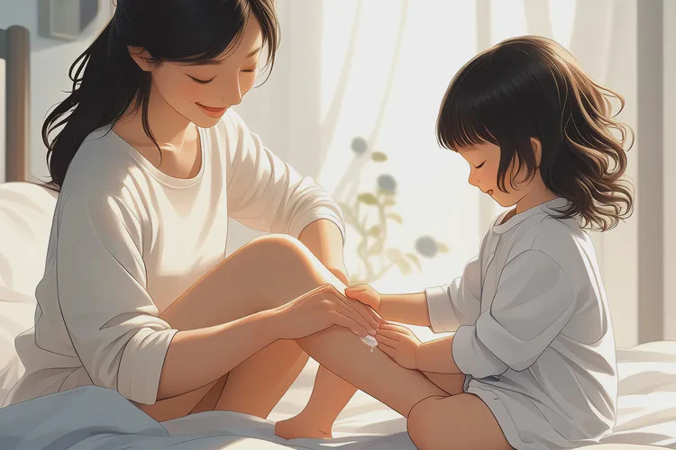 少儿小腿容易起湿疹可以根治吗(图1)