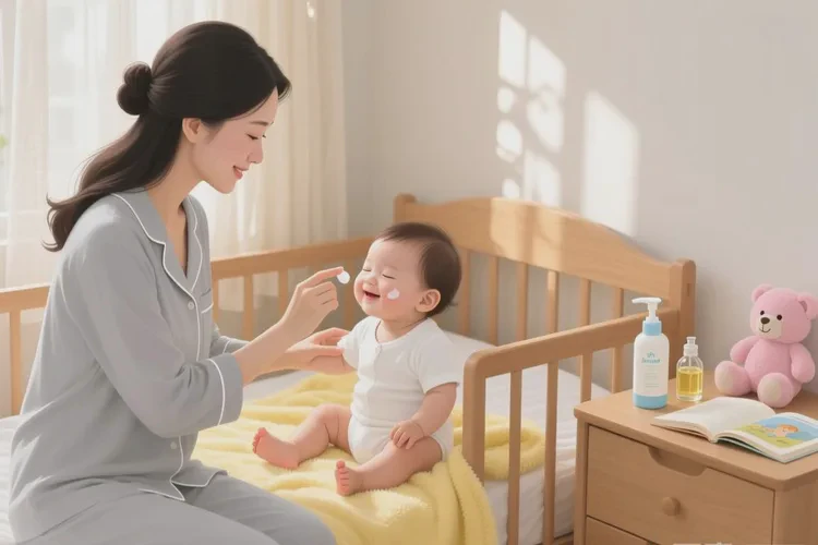 儿童脸上偶尔起湿疹能不能治愈(图1)