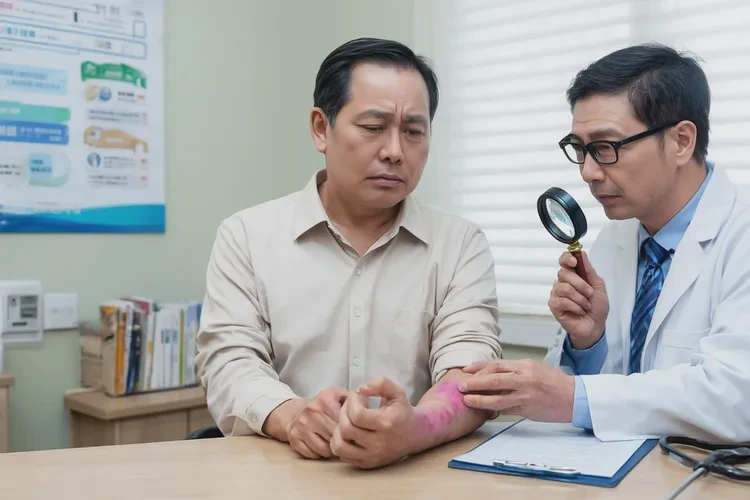 男人手臂有湿疹能根治吗(图3)