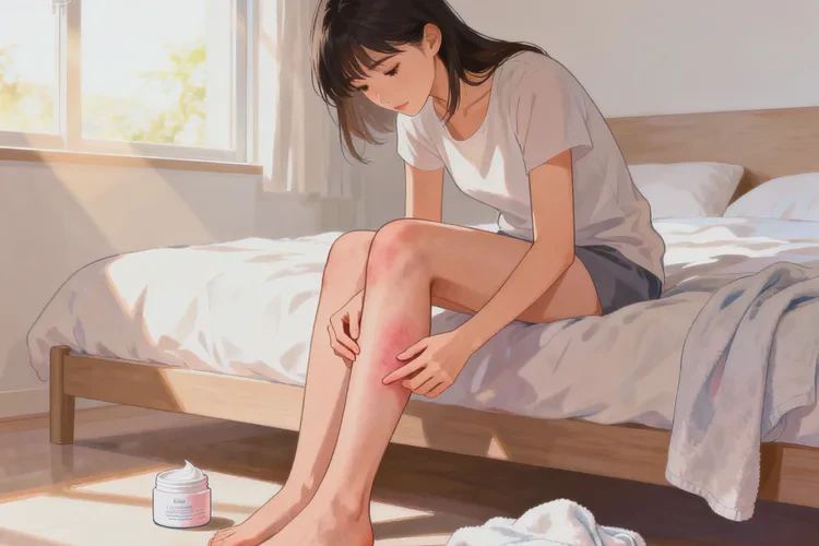 哺乳期妈妈小腿出现湿疹可不可以治愈(图1)