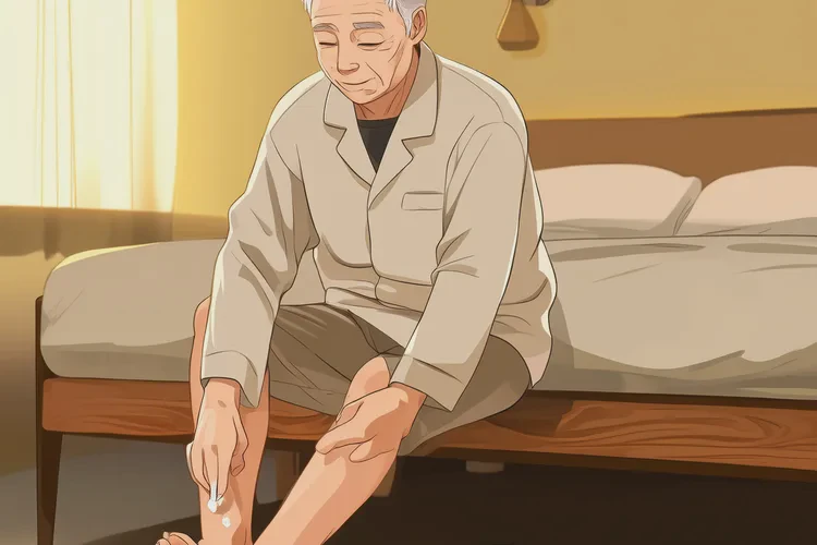 老年人脚上容易长湿疹可以根治吗(图1)