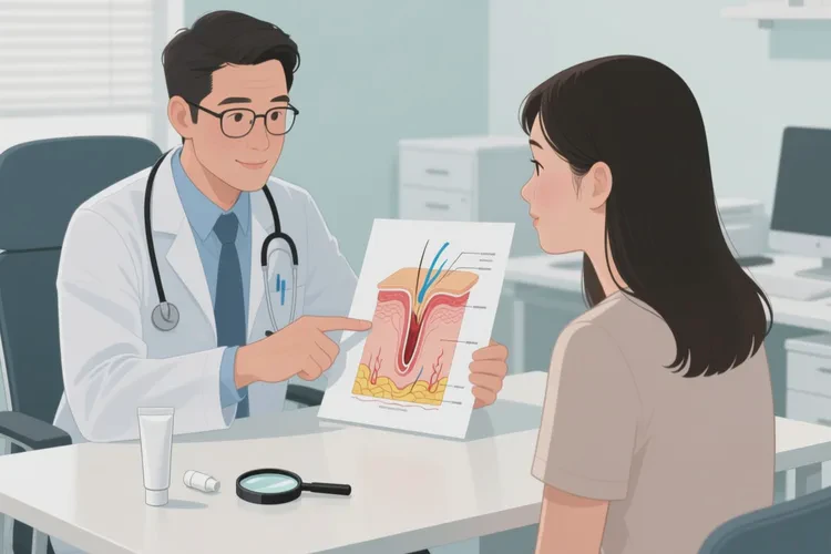 女人小腿经常长湿疹可不可以治愈(图2)