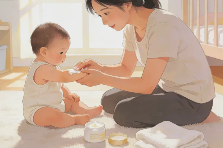 宝宝手臂上容易起湿疹可以根治吗(图1)