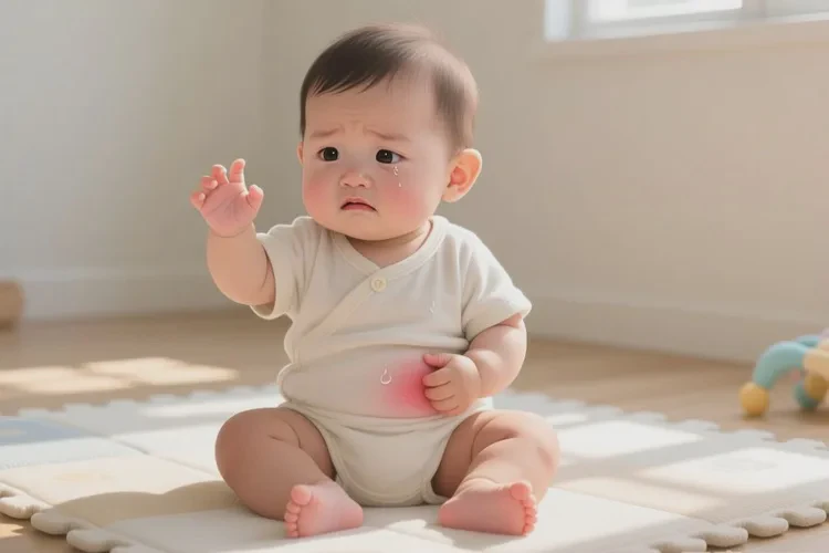 宝宝肚子出现湿疹可以根治吗(图2)