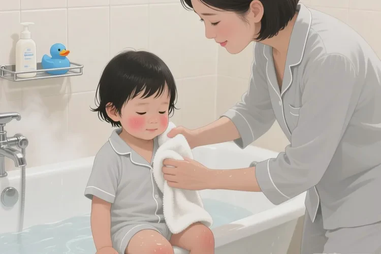 儿童脸上起湿疹能不能治愈(图2)