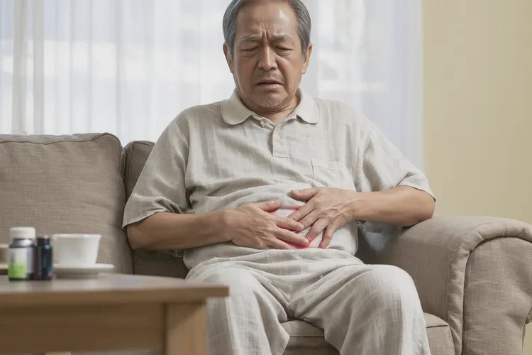 老年人肚子上偶尔长湿疹可以根治吗(图1)