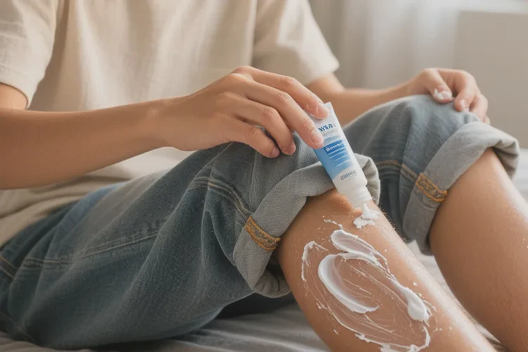 青少年小腿上有湿疹能根治吗(图1)