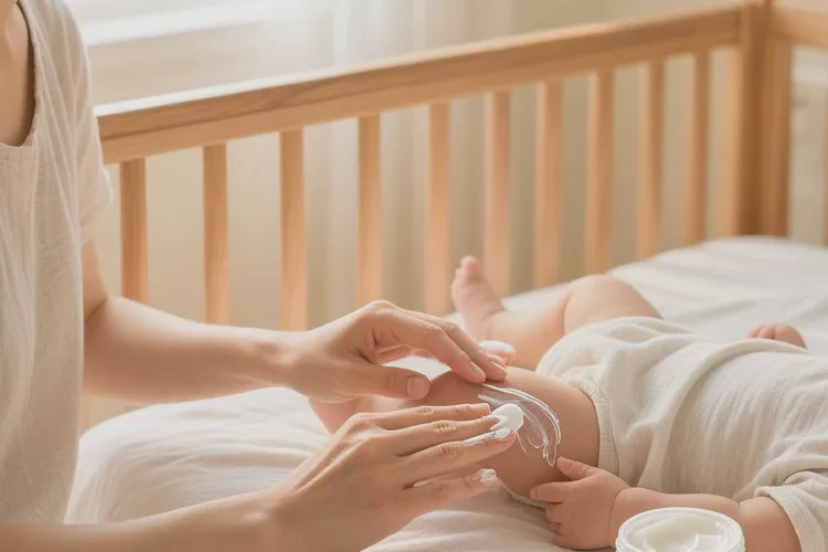 幼儿四肢偶尔长湿疹能根治吗(图1)