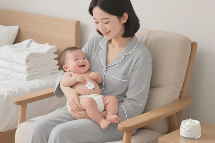 宝宝肚子上出湿疹可以根治吗(图1)