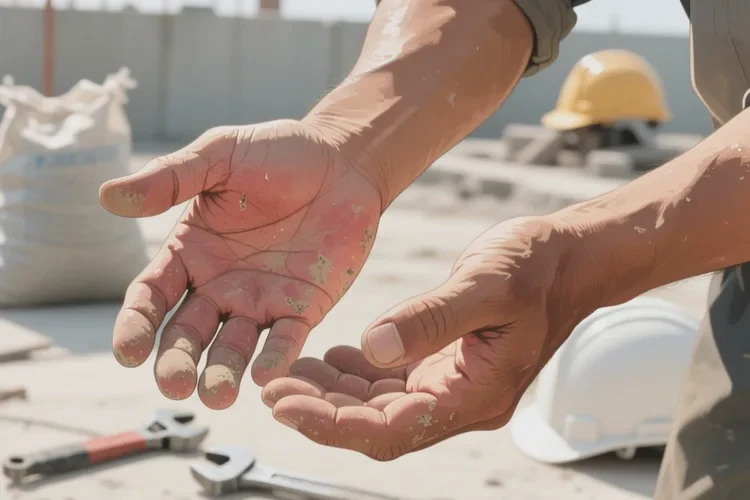 男人手上有湿疹可不可以治愈(图1)