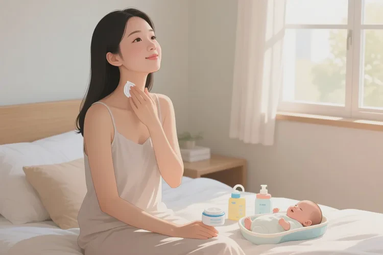 哺乳期妈妈脖子上出湿疹可不可以治愈(图1)