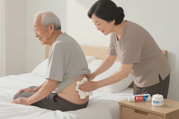 高龄老人屁股有湿疹可不可以治愈(图1)