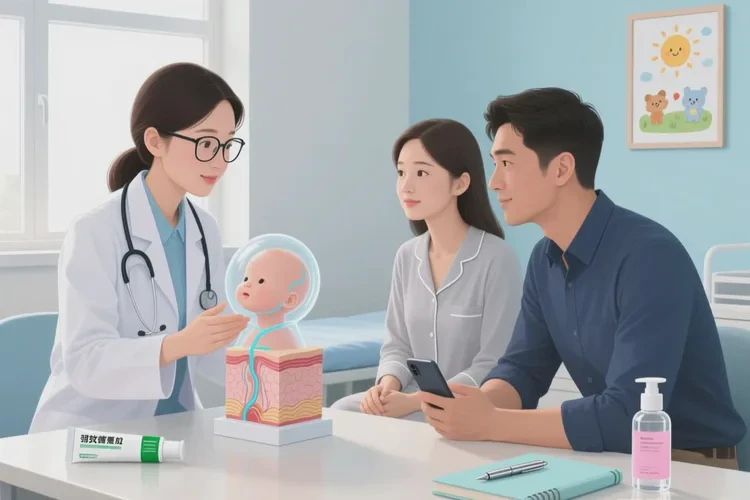 宝宝脖子上出现湿疹可以根治吗(图3)