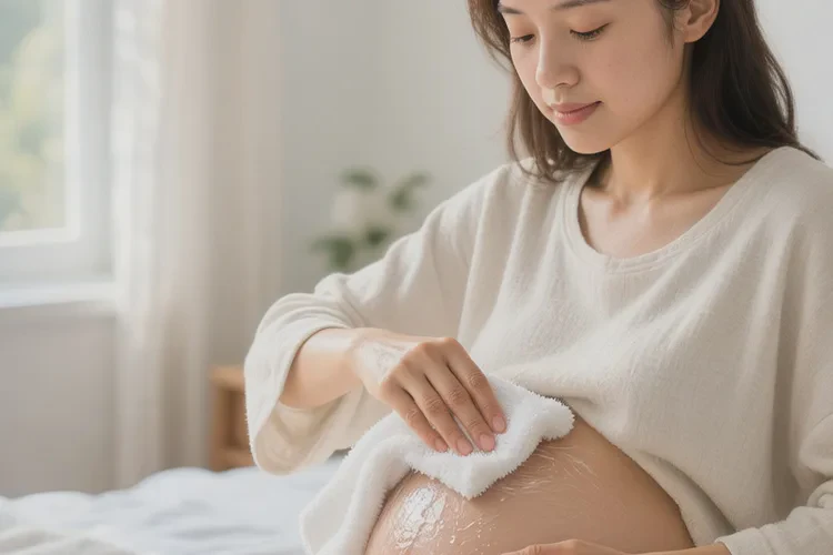 产妇肚子上有湿疹可以根治吗(图1)