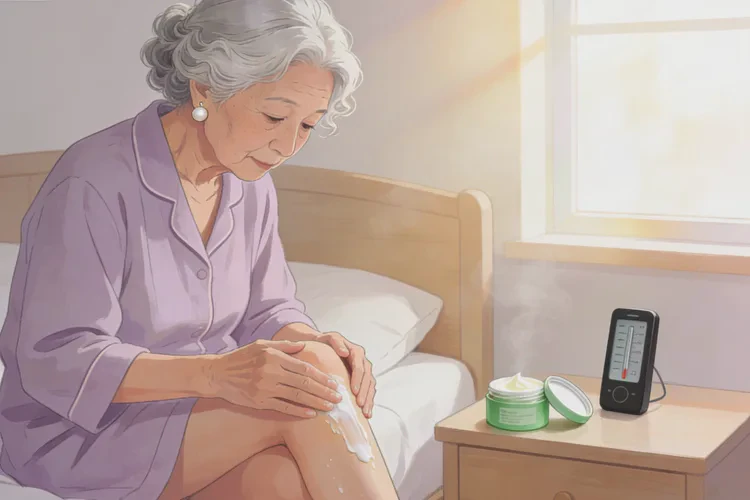 高龄老人小腿上容易起湿疹可不可以治愈(图1)