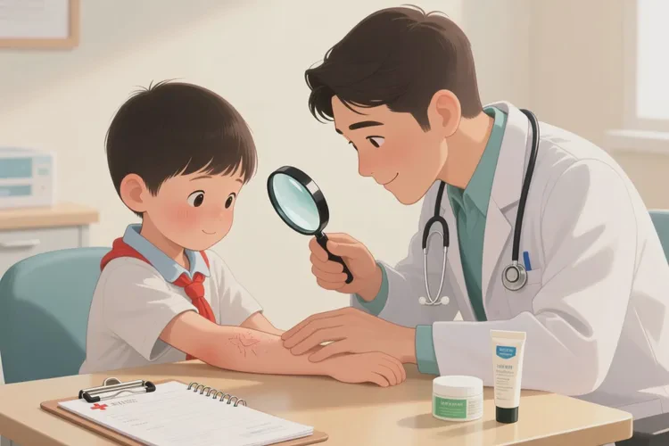 小学生手臂上经常起湿疹能靠自己自愈吗(图4)