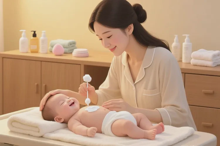 儿童肚子出现湿疹能不能治愈(图1)