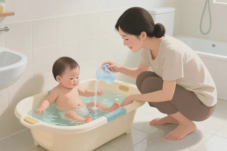 孩子肚子上长湿疹能不能治愈(图1)