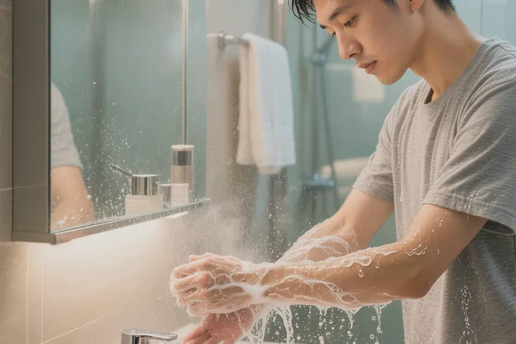 男人手臂偶尔长湿疹能根治吗(图1)