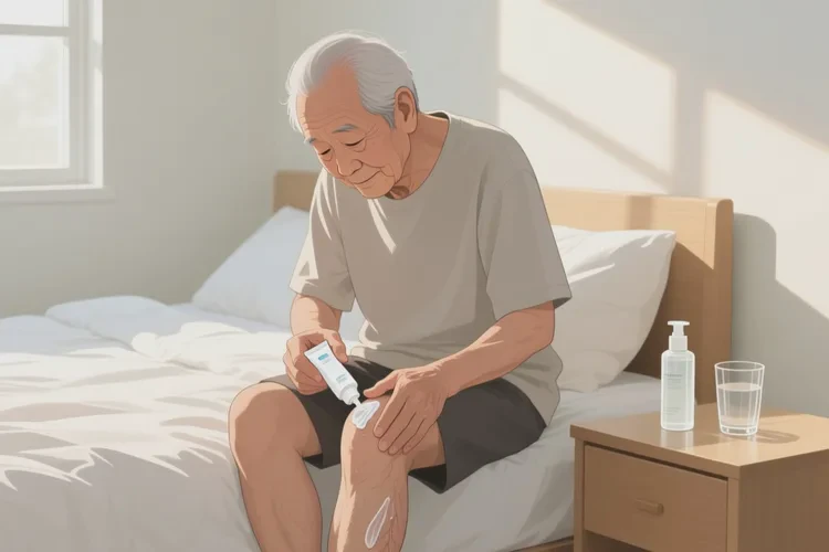 老年人小腿上经常起湿疹可不可以治愈(图1)