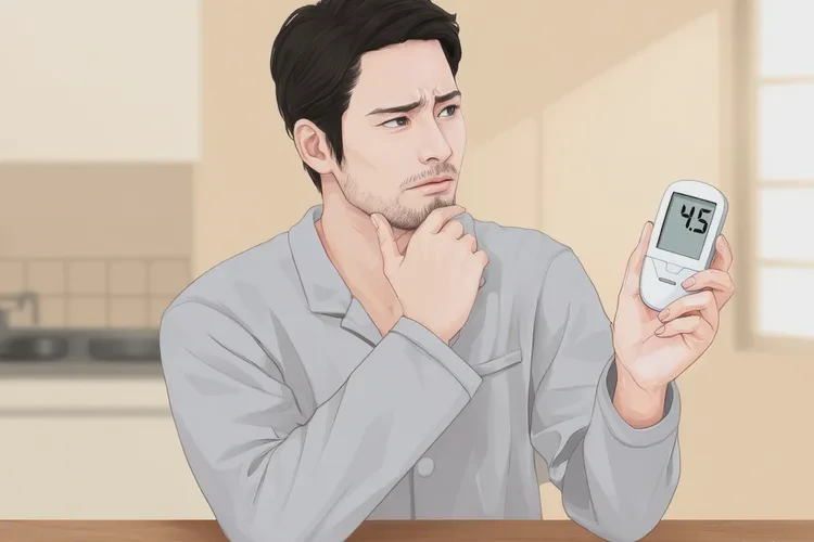 31岁早上空腹血糖4.5是怎么回事(图1)