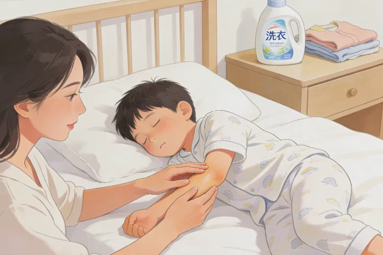 孩子身上偶尔长湿疹能不能治愈(图3)