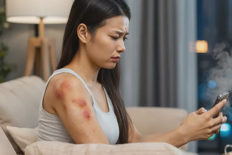 女性手臂经常长湿疹可以根治吗(图1)