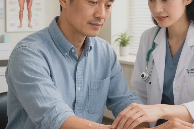 男生手臂上经常长湿疹能根治吗(图3)