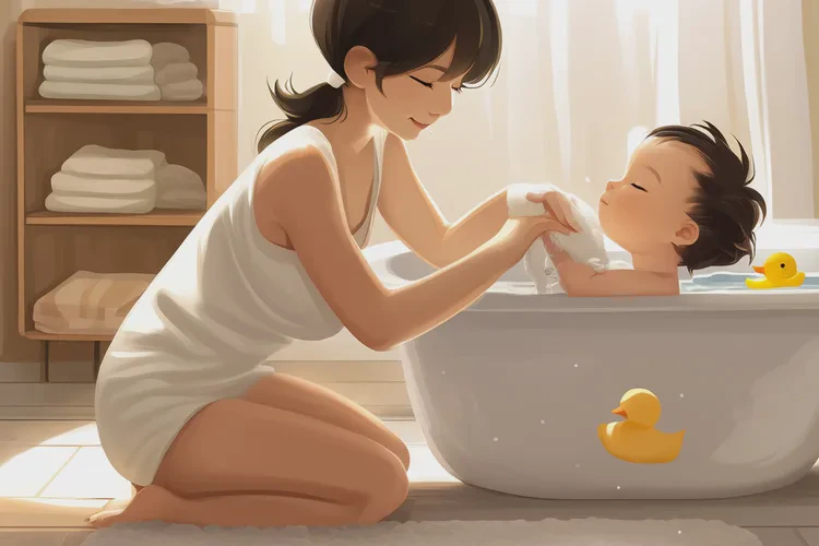 幼儿肚子上偶尔长湿疹可以根治吗(图1)