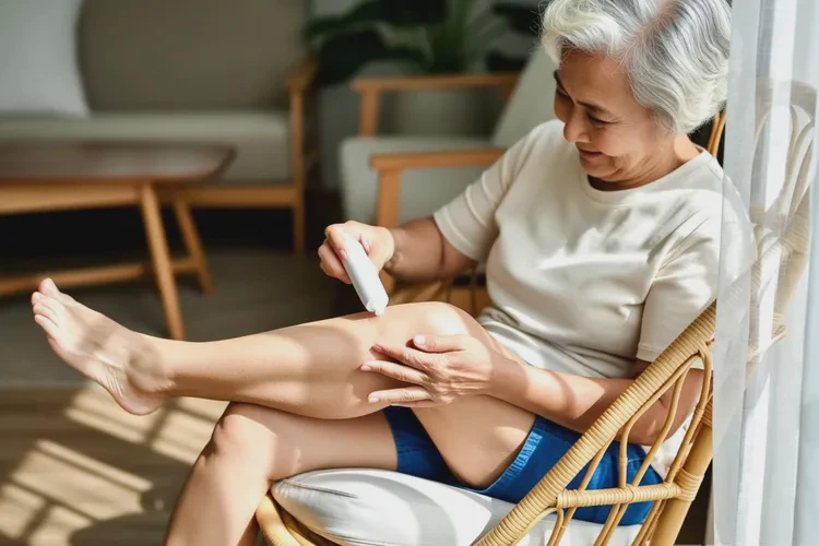 高龄老人小腿经常起湿疹可不可以治愈(图1)