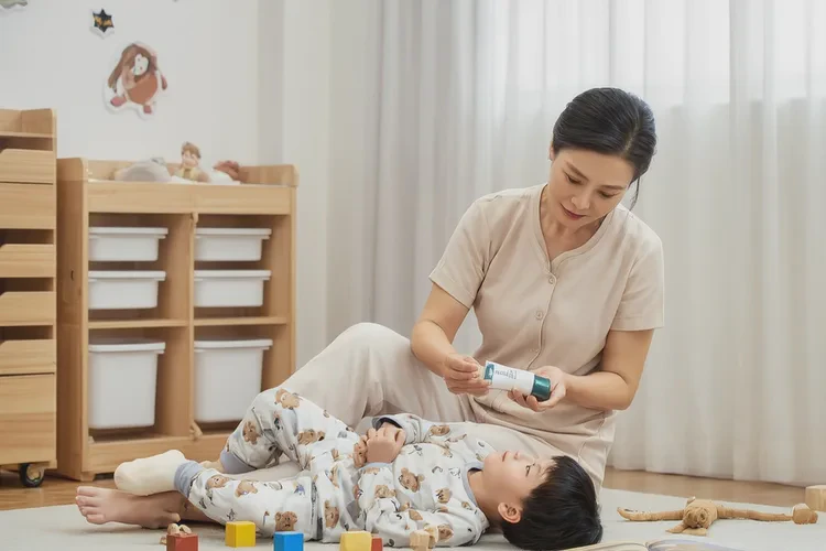 小儿脖子上偶尔起湿疹可以根治吗(图1)