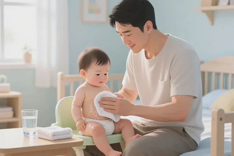 孩子肚子上出现湿疹能不能治愈(图2)