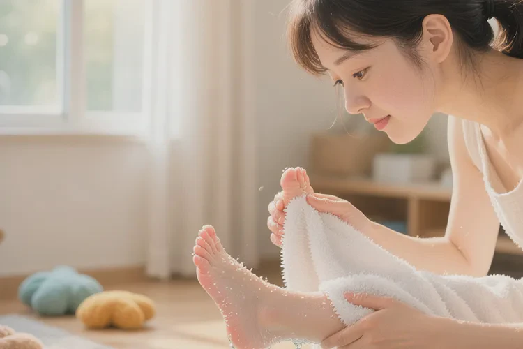 儿童脚上有湿疹能够根治吗(图1)