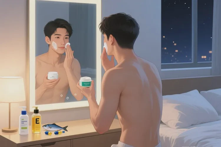 男人面部偶尔长湿疹可不可以治愈(图2)