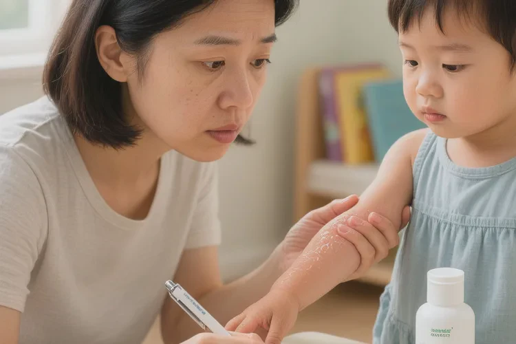 小孩身上容易长湿疹能够根治吗(图2)