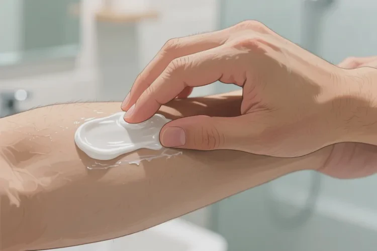 男人手臂上容易起湿疹可不可以治愈(图2)