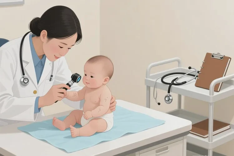 宝宝手臂偶尔长湿疹可以根治吗(图4)