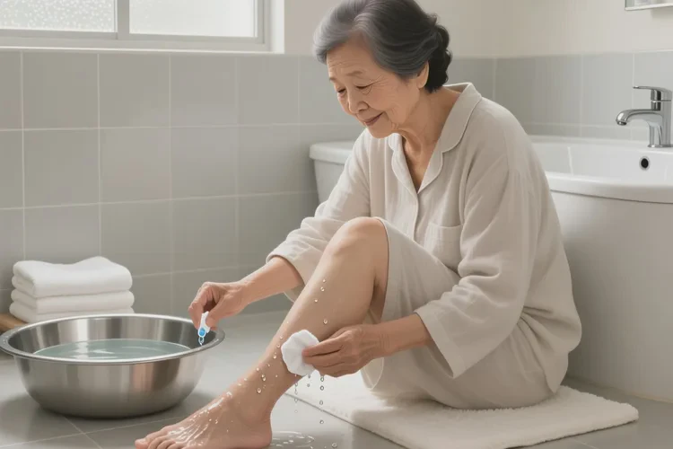 老年人小腿上容易长湿疹可不可以治愈(图1)