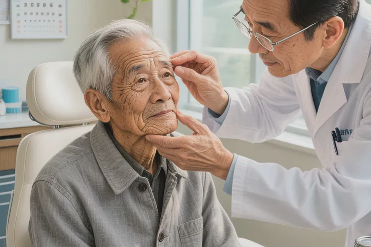 老年人面部容易起湿疹可以根治吗(图2)