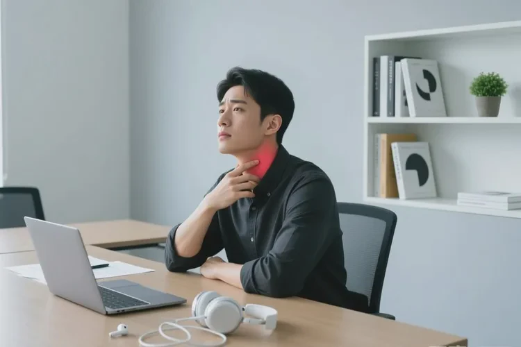 男人脖子出现湿疹可不可以治愈(图1)