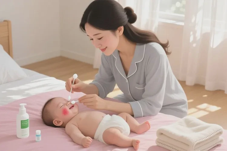 儿童脸上有湿疹能不能治愈(图1)