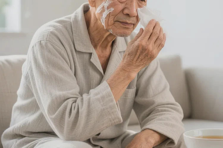 老人面部出现湿疹可以根治吗(图2)