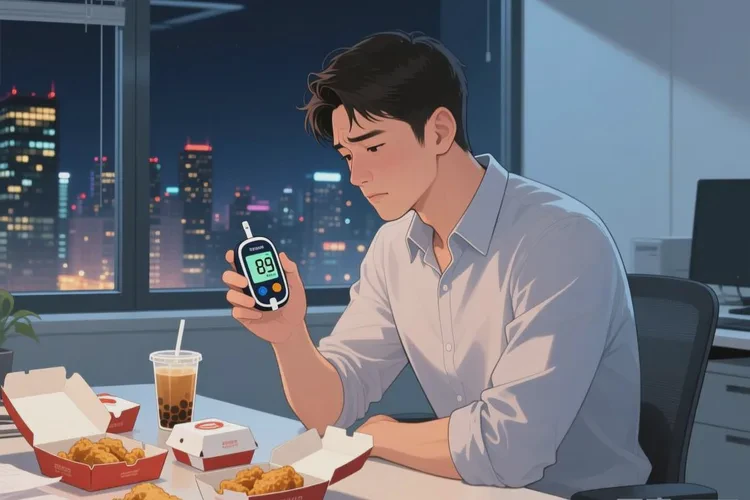 29岁晚上血糖8点9是怎么回事(图1)