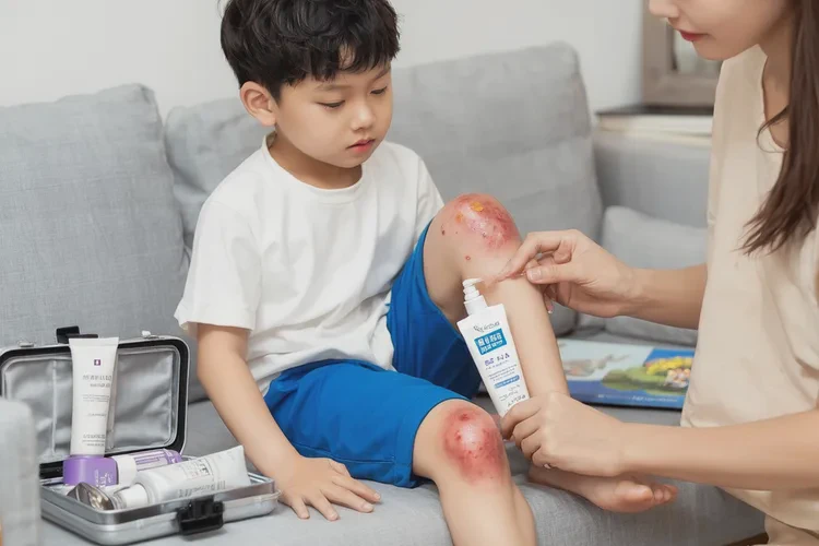 小孩大腿上容易长湿疹能够根治吗(图1)