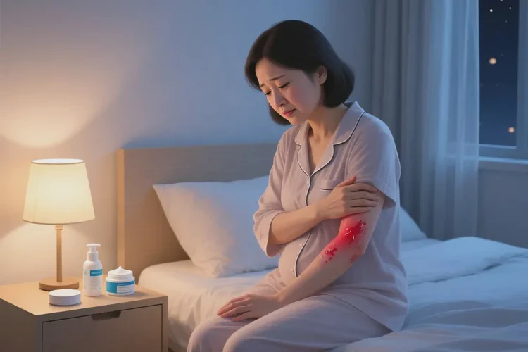 哺乳期妈妈身上经常长湿疹可不可以治愈(图1)