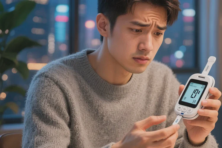 31岁晚餐血糖17点4是怎么回事(图1)