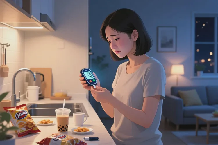 29岁晚上血糖10.4是怎么回事(图1)