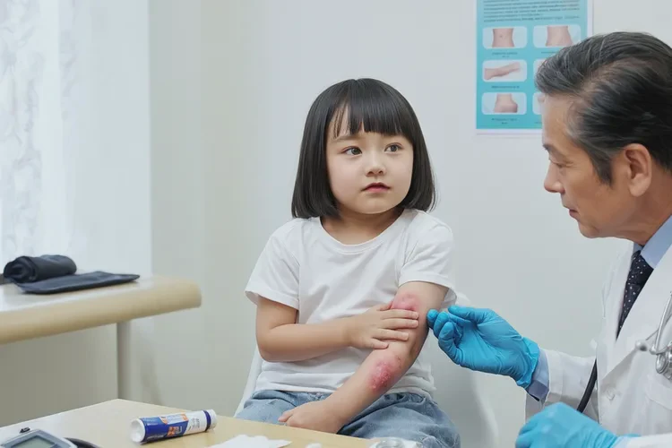 儿童手臂出湿疹能不能治愈(图3)